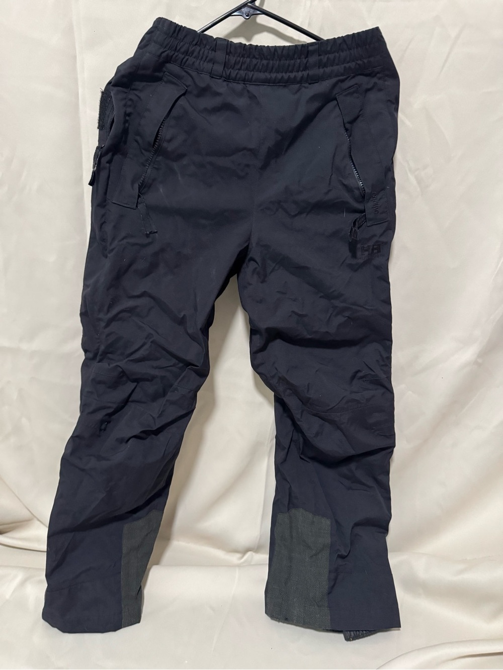 Helly Hansen Black Ski Snowboard Pants Size S Insulated Reinforced Winter Snow